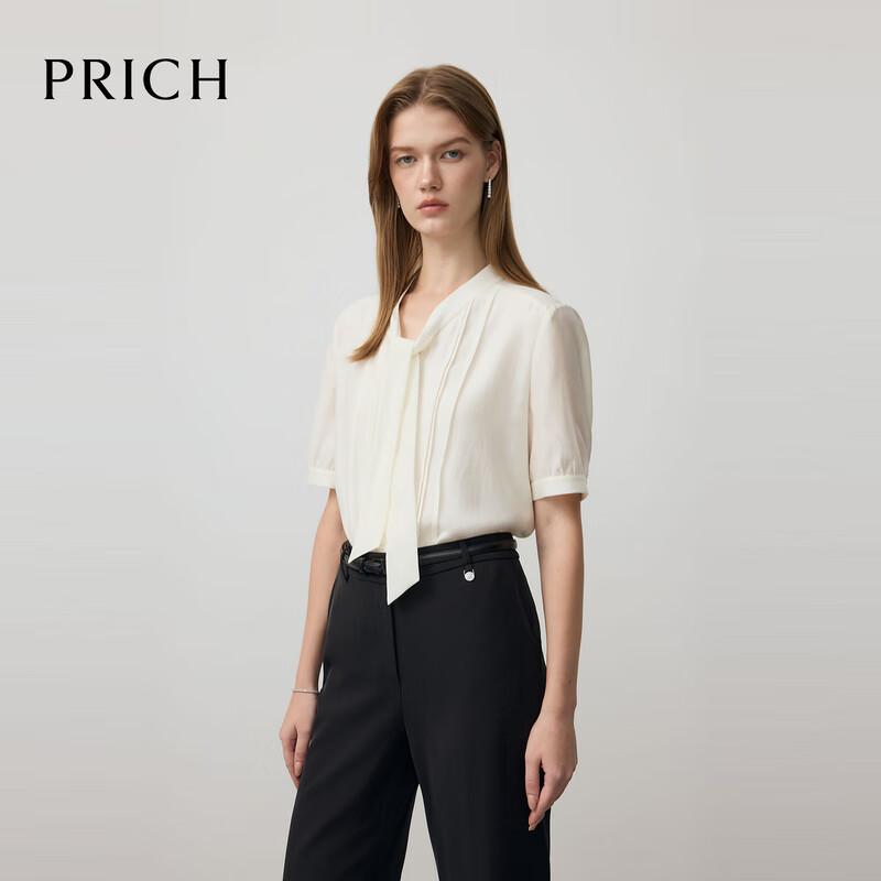 法式优雅的秘密武器：PRICH醋酸衬衫的职场蜕变术(图2)